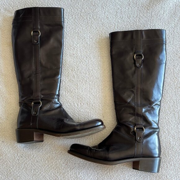 Vince Camuto leather boots (Size 9, 40-inch  ) - Picture 1 of 4
